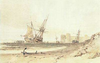Flint Castle, Wales von Joseph Mallord William Turner